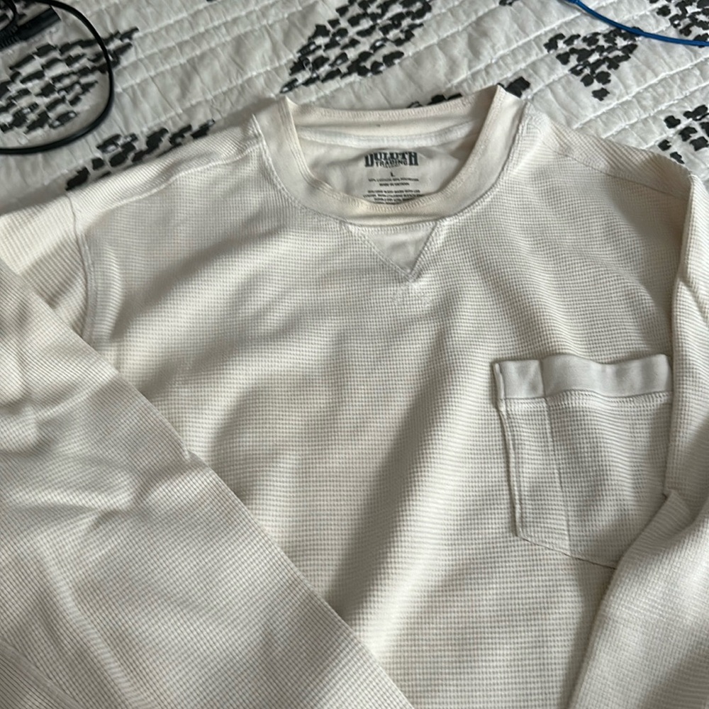 Front pocket Henley. Excellent condition